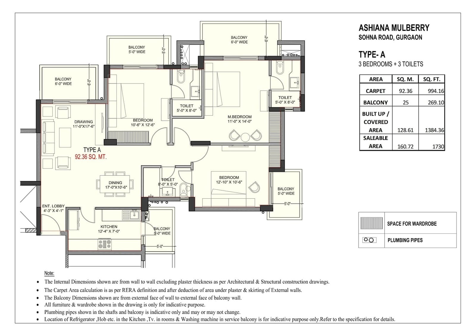 Blurred Floor Plan Layout